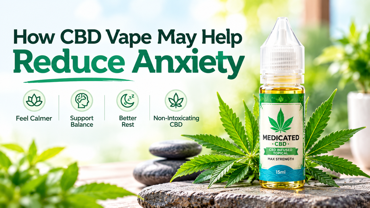 How CBD Vape May Help Reduce Anxiety: Benefits, Research & What You Should Know