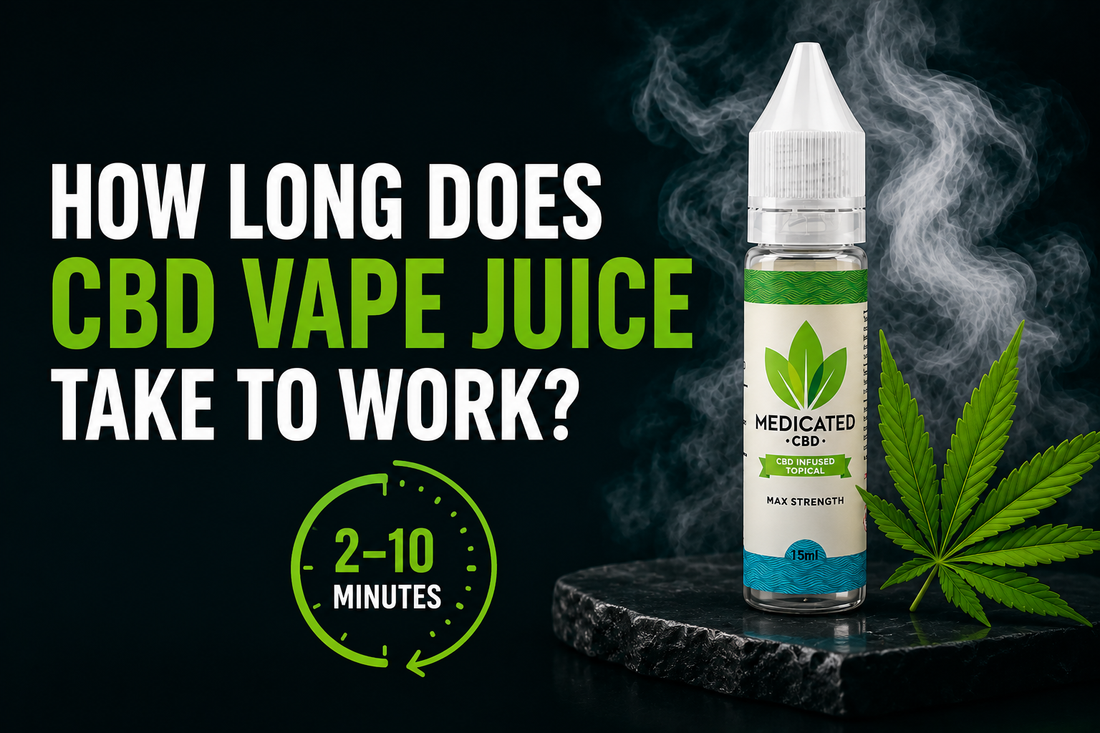 How Long Does CBD Vape Juice Take to Work?