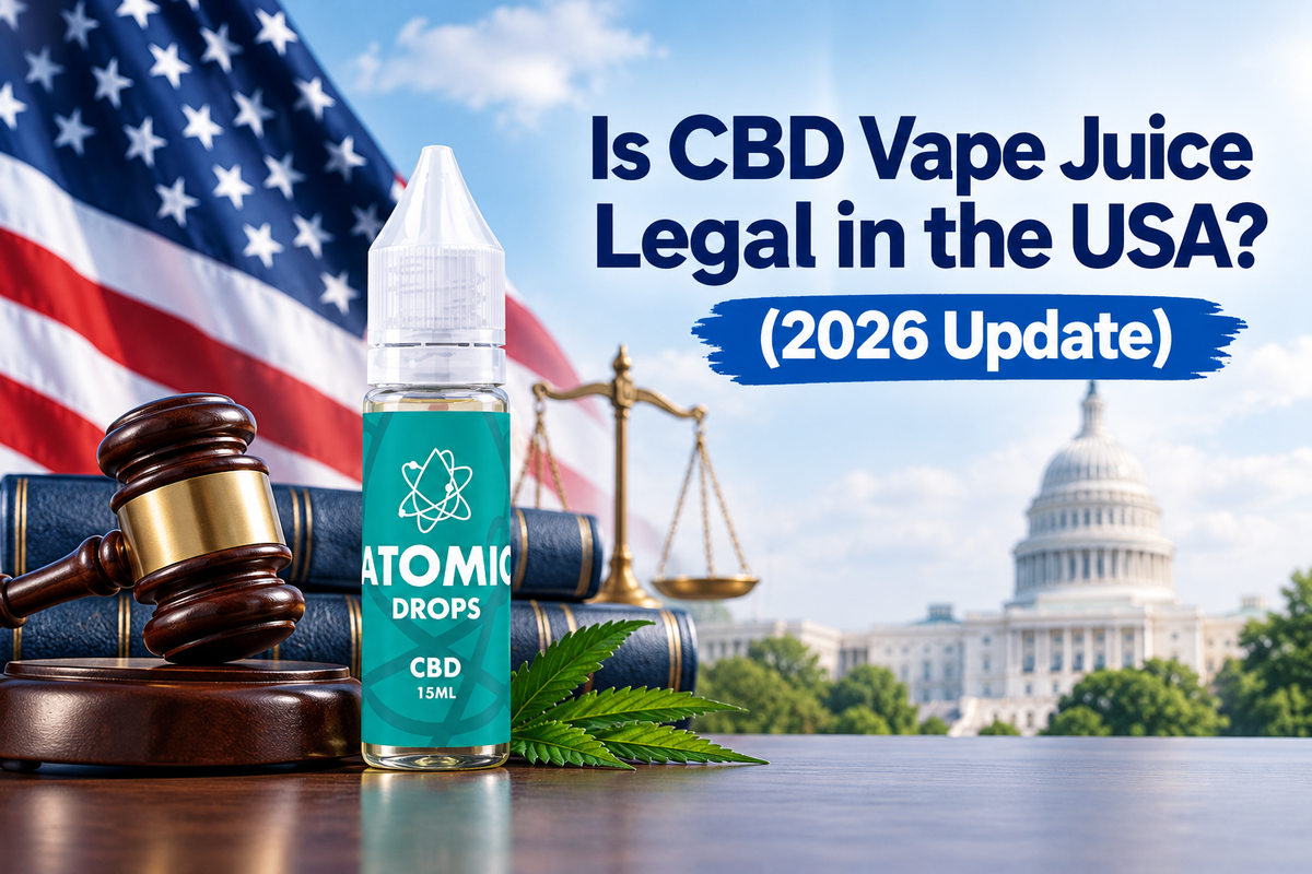 Is CBD Vape Juice Legal in the USA? (2026 Update)