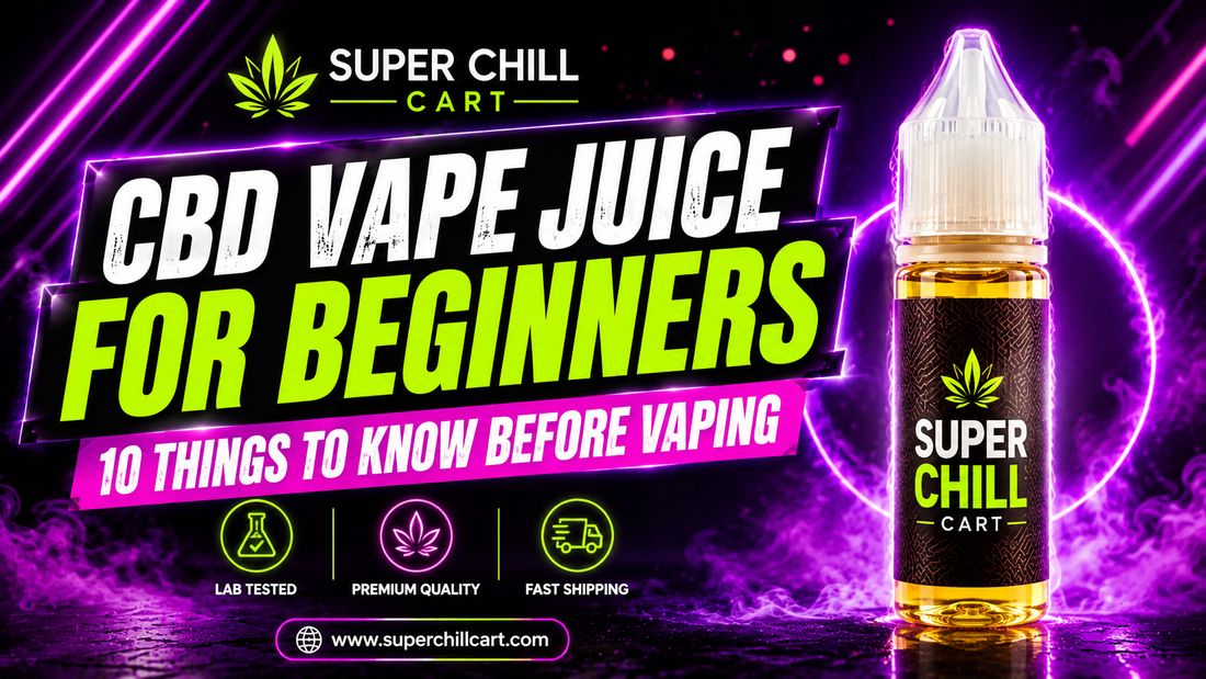 CBD Vape Juice for Beginners: 10 Things to Know Before Vaping