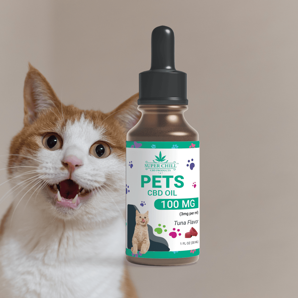 Hemp Extract CBD Oil For Cats