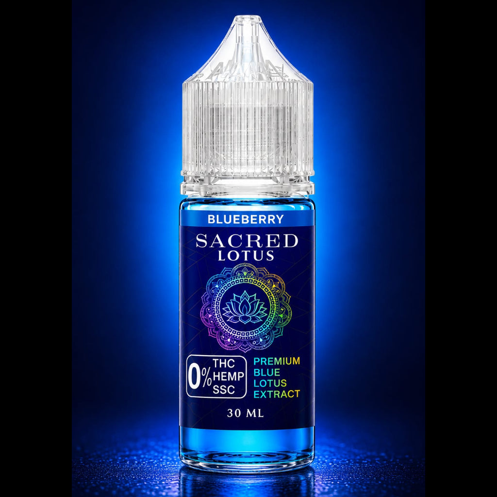 SACRED LOTUS  - Premium THC-Free Vape Juice 30ML 100% Compliant