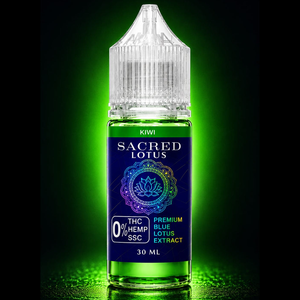 SACRED LOTUS  - Premium THC-Free Vape Juice 30ML 100% Compliant